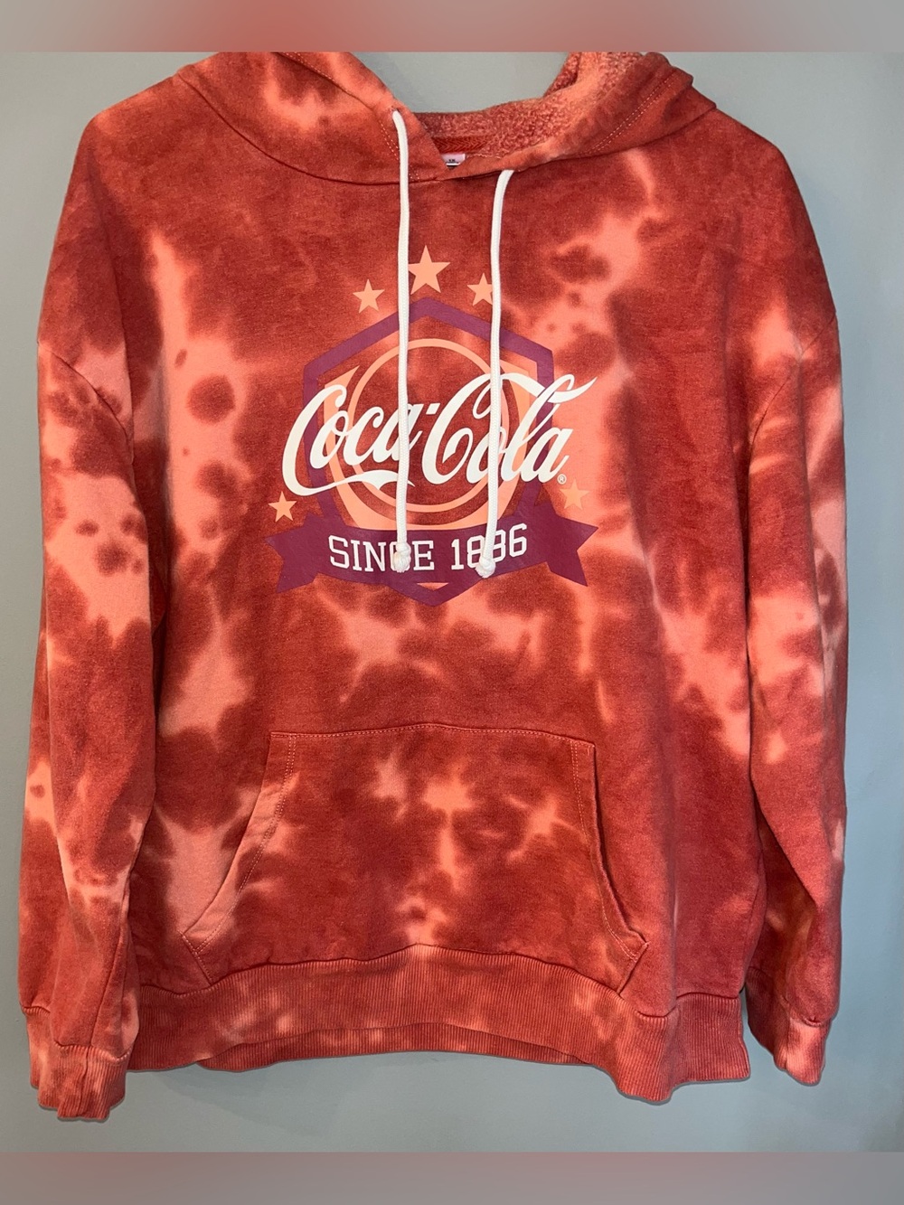 Vintage Coca Cola Hoodie Woman’s 1X EUC
